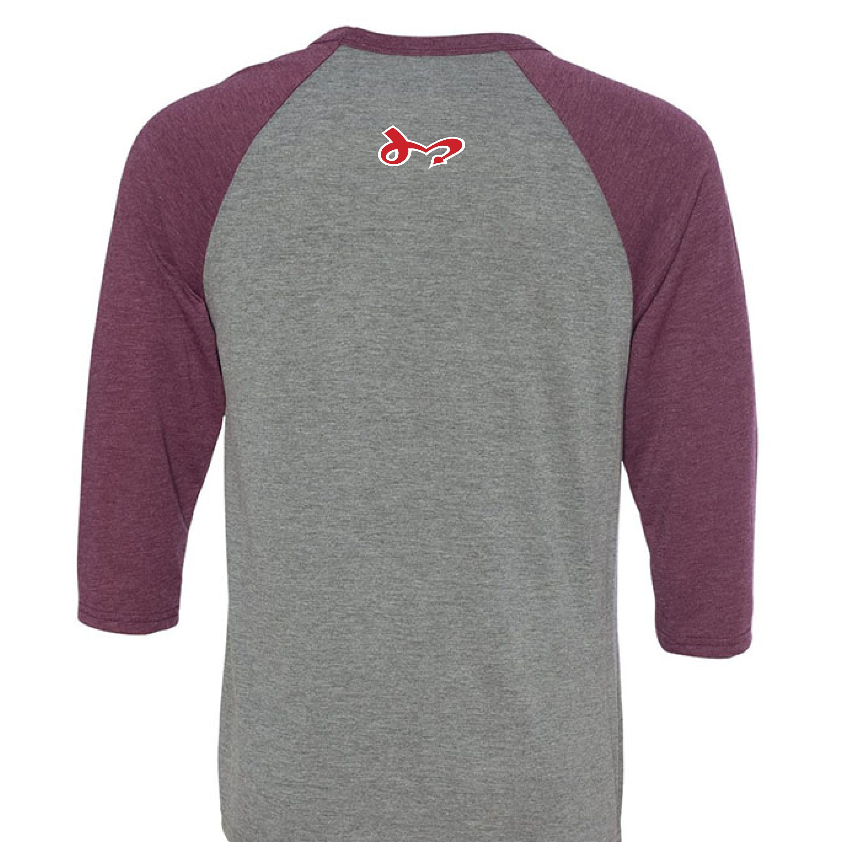 GRY/MAROON TRBLN - BACK